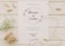 design luxury wedding invitation card