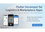 develop flutter app for android and ios with api and firebase