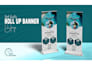 create professional roll up banner and banner design