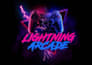 design custom 80s retro logo, synthwave, vaporwave chrome text