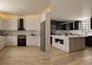 create photorealistic 3d kitchen and bathroom render