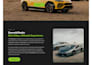 design exotic car rental wordpress website, car booking wordpress website