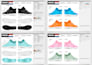 create boy and girl shoes design for brand and manufacture