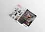 create modern magazine or book layouts