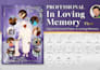 design funeral, obituary program memorial loving memory prayer card flyer poster
