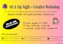 design creative event flyers, posters, and workshop designs
