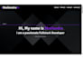 build a responsive landing page using HTML CSS react nextjs