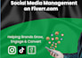 be your social media manager  and content creator