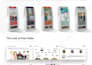 marvels style inspired full stack pitch deck, app screens and game screens