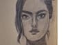 create a hand drawn pencil portrait sketch
