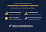 design a fast, SEO friendly wordpress business website