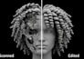 3d scan cleanup, fix mesh, repair stl file, edit 3d scan head for 3d printing