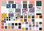 hand drawn surface pattern designs for fashion textiles and lifestyle products