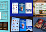 design a professional restaurant menu and menu board