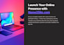 set up a website with domain and hosting full refunded if not happy