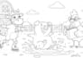 illustrate kids coloring book coloring book design and activity book