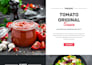 design modern restaurant website with online menu