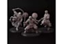 custom 3d model dnd campaign, gothic dnd world design, rpg game character