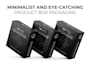 design product packaging box and labels