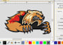 do logo embroidery digitizing, 3d puff in digitzing 1 hr