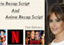 write engaging movie recap or script writing