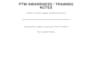create ptw safety training materials