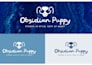 create a clean modern combination mark logo with text icon and luxury lettermark