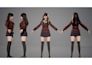 convert and rig your 3d model for use in vrm, vroid model, weight paint, vtuber