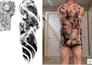 draw stunning tattoo sleeve design for you
