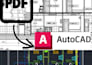 convert pdf, sketch or image to autocad drawing