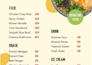 do stunning menu design, print and digital