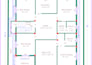 design  2d floor plans and modern 3d house elevations