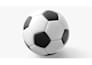 design 3d football and soccer ball