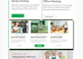 design a professional cleaning service wordpress website