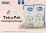 design premium product packaging and label design with realistic 3d mockup