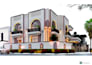 create stunning modern villa exterior 3d render