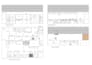create kitchen 2d floor plan, cabinet elevations with measurements