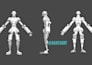 create a 3d modelled character