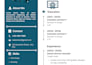 create ats friendly professional resume and modern CV design
