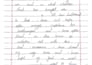 handwrite organized notes for psychology and science student