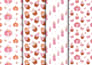 create cute watercolor seamless patterns in procreate