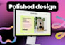 design a portfolio website on wordpress
