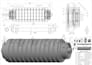 3d assembly drawing and 2d detail drawing