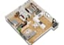 convert a 2d floor plan to 3d floor plan with fast delivery