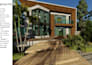 design and render photorealistic 3d villa exterior and house