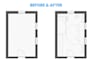 design a beautiful shared bedroom for siblings