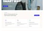 create a stunning cleaning website, laundromat website or a handyman website