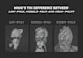 create 3d cartoon low poly character and props in blender