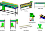 design industrial machine parts and assemblies in 3d cad