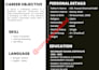 design professional resume and europass CV with customize